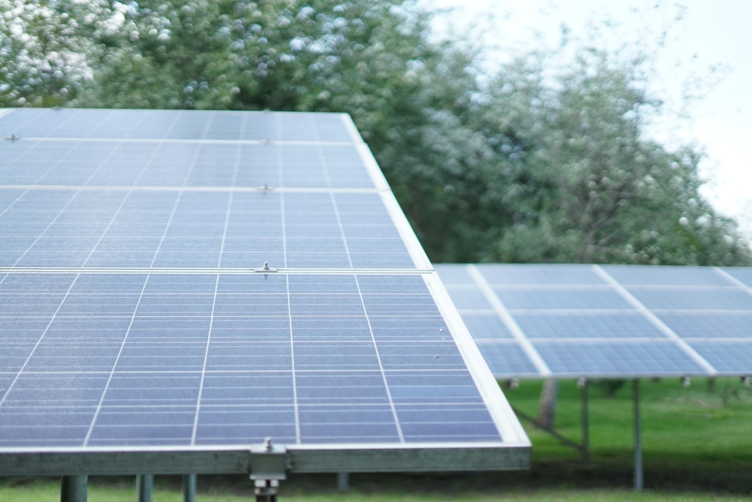 Detalle placas solares