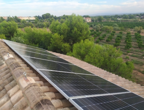 Instalación fotovoltaica autoconsumo en Náquera