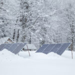 placas solares en invierno
